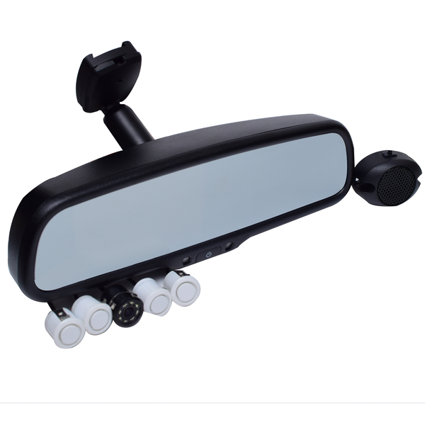 Reverse camera & sensor with auto-brightness monitor (in-mirror) RPS-1000