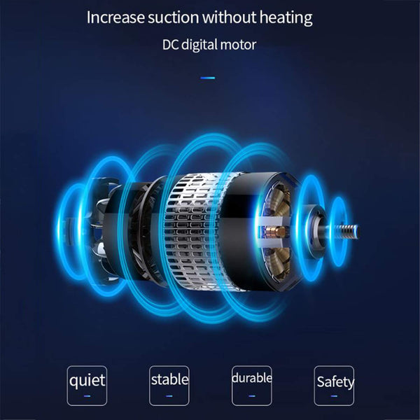 Blackcat OEM Approved Genuine Car Vacuum Cleaner and Tyre Inflator Air Pump 2-in-1