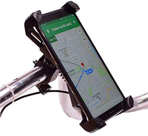 Blackcat Bike Mobile holder with charger for bikes and scooter Spyder v2 (2019) | Fast Charge |with On/Off Switch
