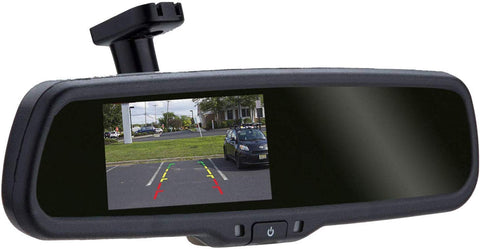 Reverse Parking Camera with auto-brightness In-mirror Display | 120 Degree Wide Angle