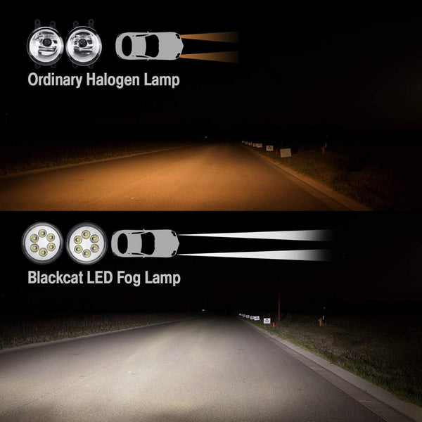 Blackcat LED Fog Lamp for New Scorpio 2018 (Set of 2)