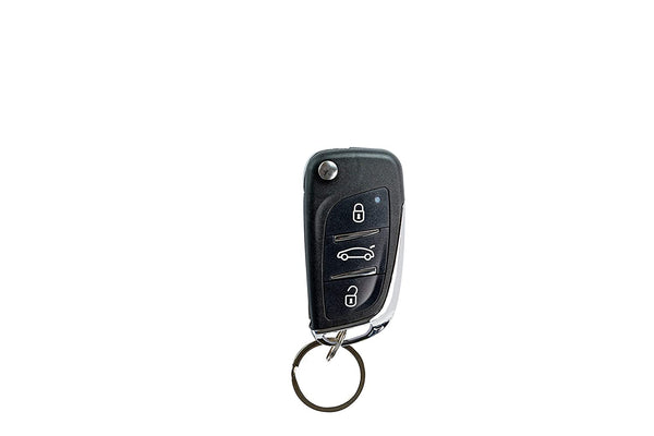 Blackcat Car Central Locking System with OEM Style Flip Remotes, 1 Door Lock Motors
