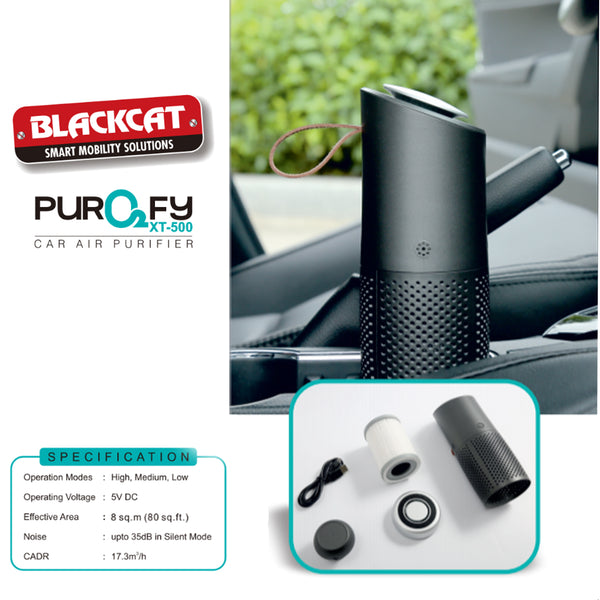 Blackcat Car Air Purifier - PurO2fy XT-500