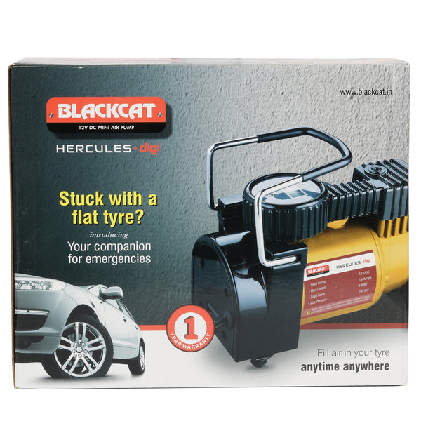 Blackcat Heavy Duty Tyre Inflator Air Pump for Cars & SUVs Hercules