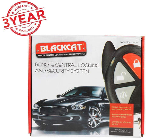 Blackcat Car Central Locking System with OEM Style Flip Remotes, 1 Door Lock Motors