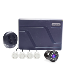 Blackcat Car Reverse Camera (Universal) with 4 sensors ultrasonic and beeping Audio